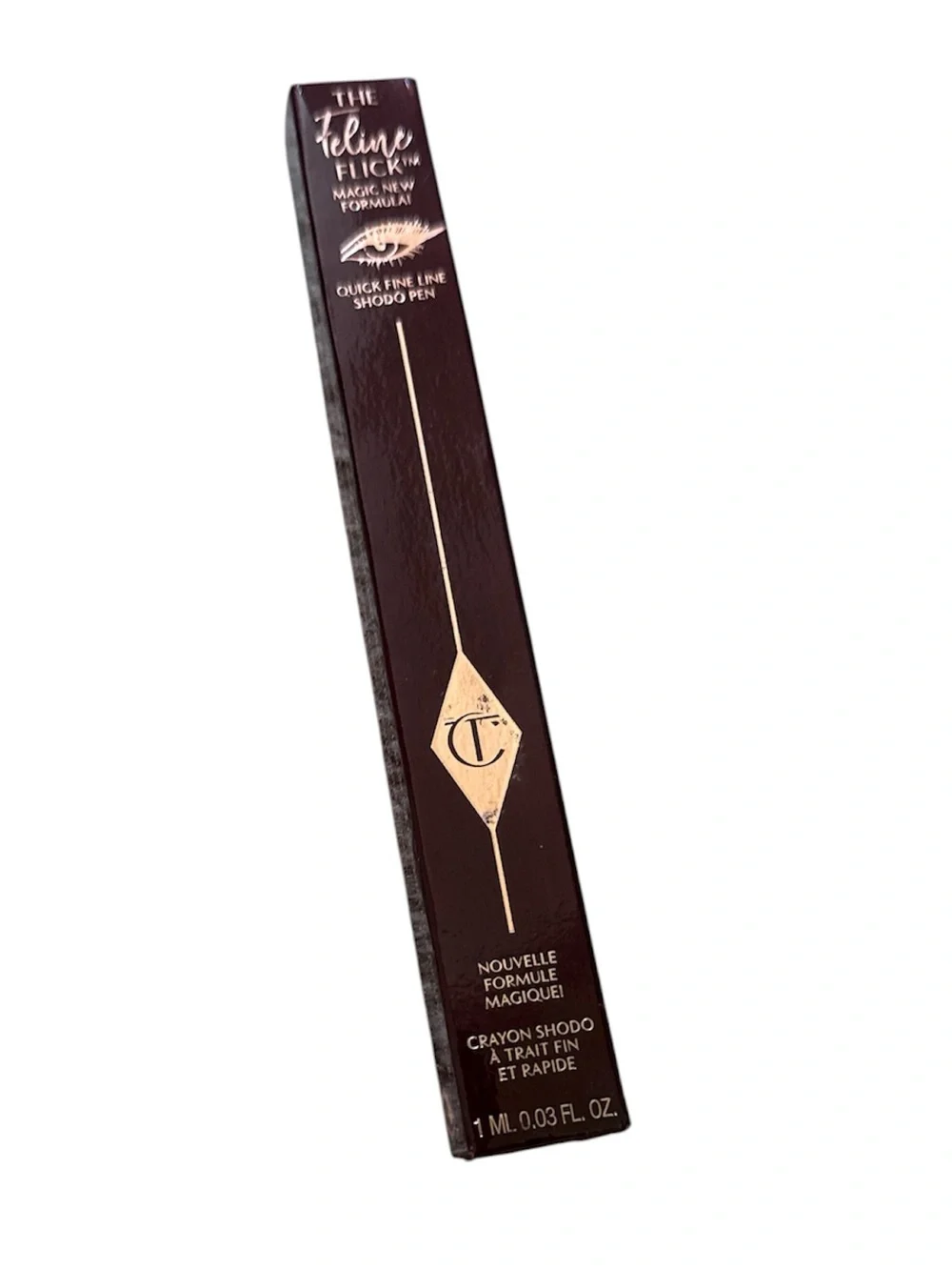 Charlotte Tilbury Feline Flick Liquid Eyeliner — Panther Black NIB